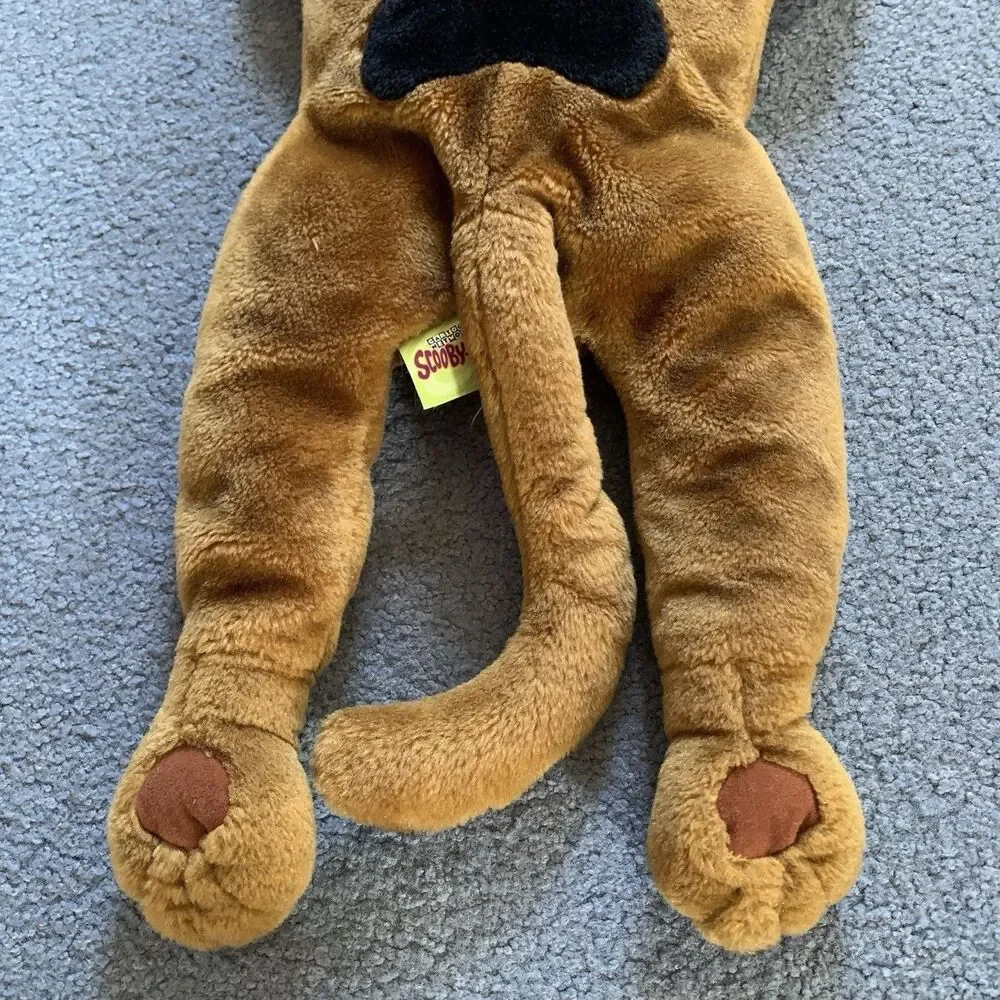 Scooby-Doo Lying Down Plush Pillow Warner Brothers 28” Vintage 2001 Rare